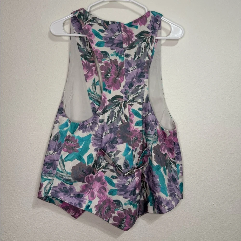 For Love And Lemons Tamara Floral Vest - Picture 2 of 3